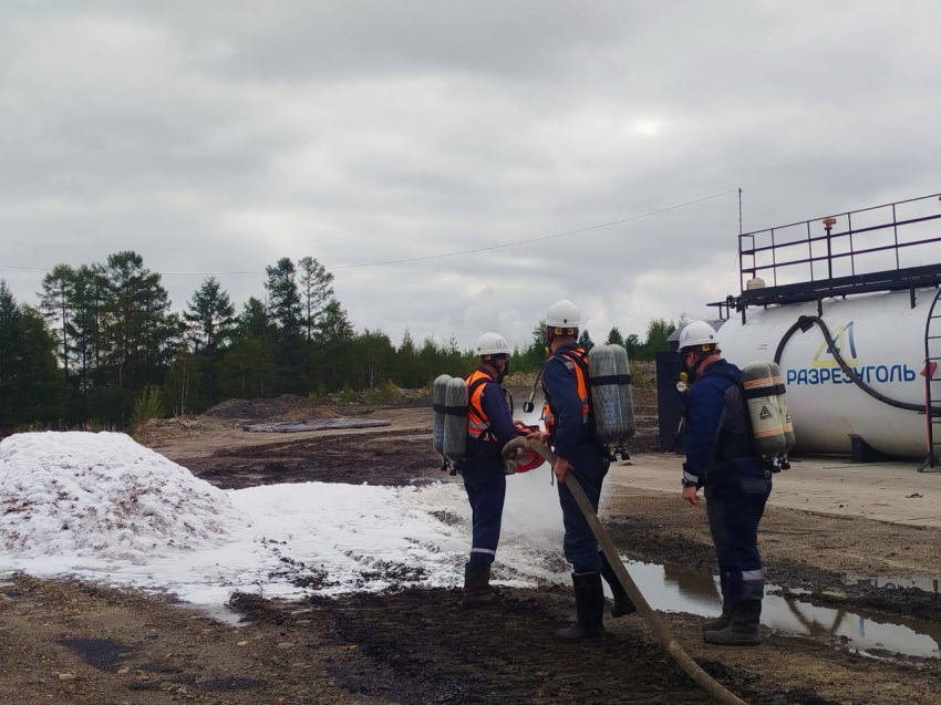Департамент ГО ПБ принял участие в учениях по ликвидации разливов нефтепродуктов 